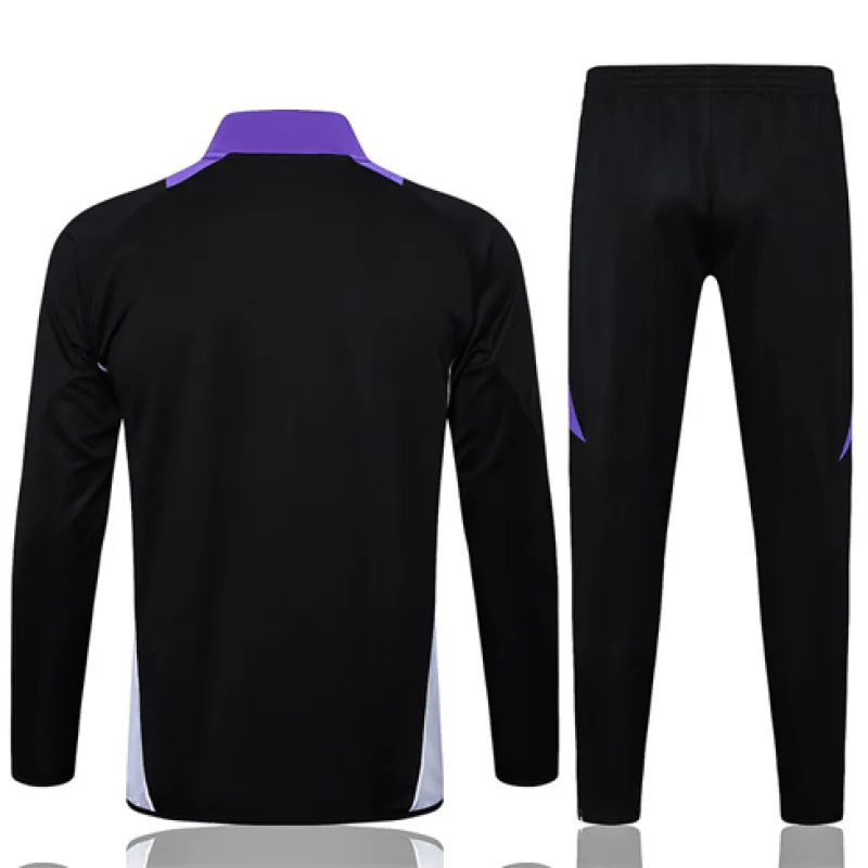 Real Madrid Sports Jacket 2024/25 - Black