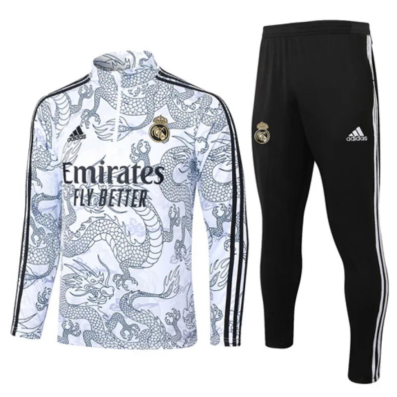 Real Madrid Flocked Sportswear 2024/25 - White