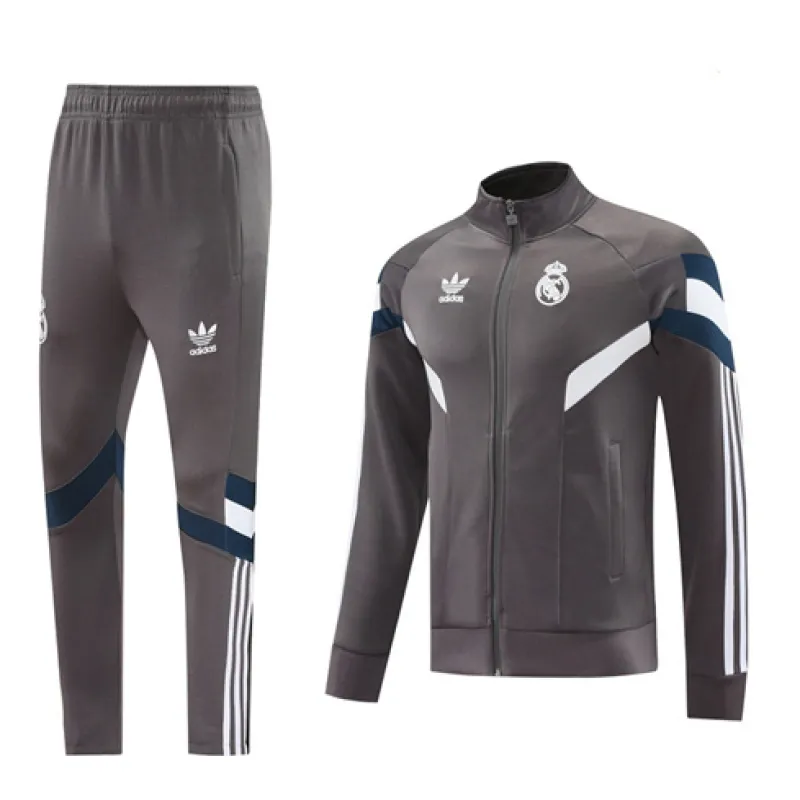 Real Madrid Sports Jacket 2024/25 - Grey