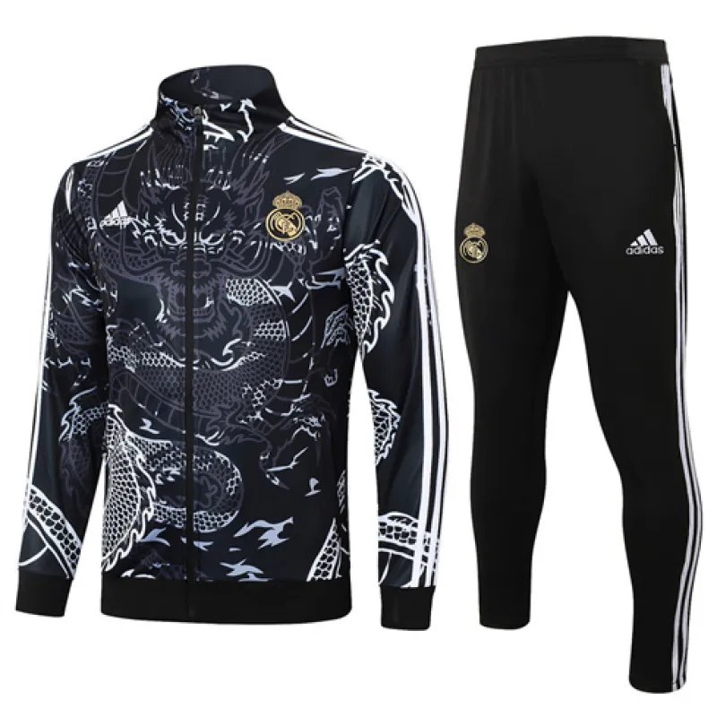 Real Madrid Sports Jacket 2024/25 - Black