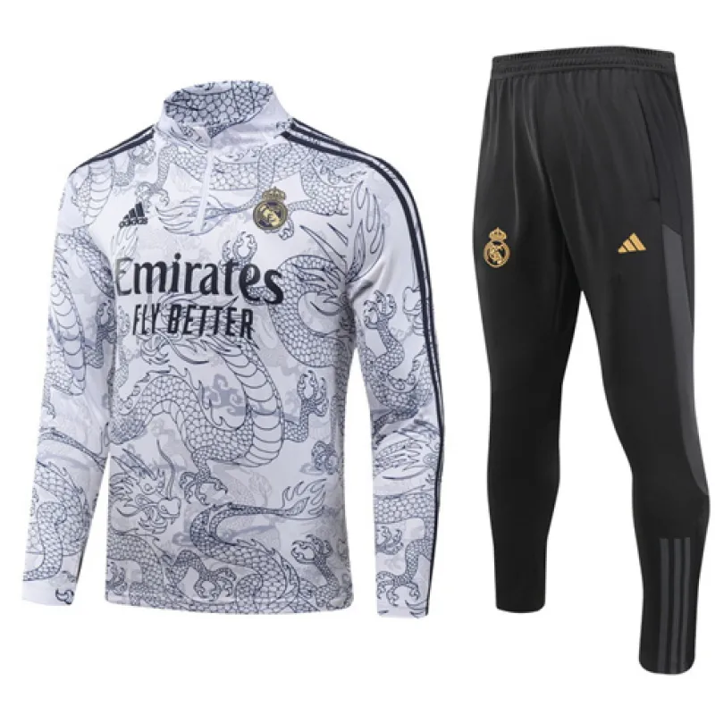 Vêtements de sport du Real Madrid 2024/25 - Blanc