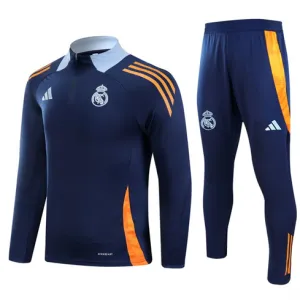 Vêtements de sport pour enfants du Real Madrid 2024/25 - Bleu