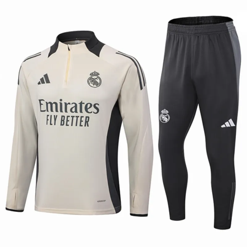 Vêtements de sport pour enfants du Real Madrid 2024/25 - Abricot