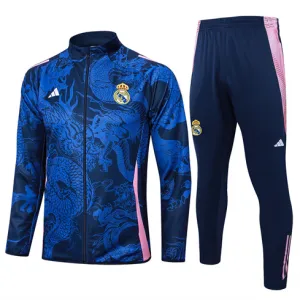 Giacca sportiva per bambini del Real Madrid 2024/25 - Blu