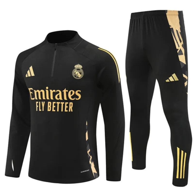 Real Madrid Children's Sportswear 2024/25 - Black