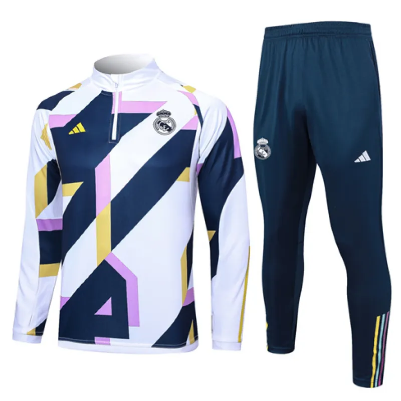 Ropa deportiva para niños del Real Madrid 2024/25 - Blanca