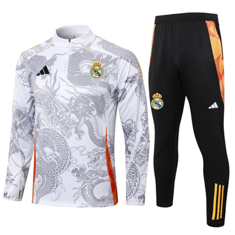 Real Madrid Kinder-Sportbekleidung 2024/25 - Weiß