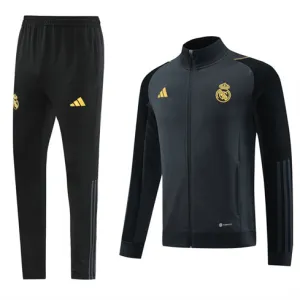 Giacca sportiva per bambini del Real Madrid 2024/25 - Grigio