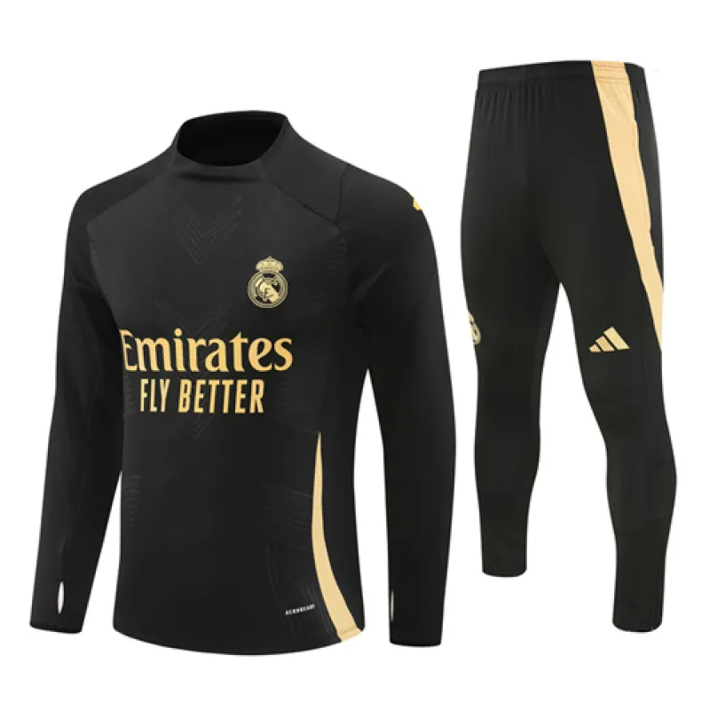 Real Madrid Children's Sportswear 2024/25 - Black