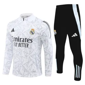 Vêtements de sport pour enfants du Real Madrid 2024/25 - Blanc