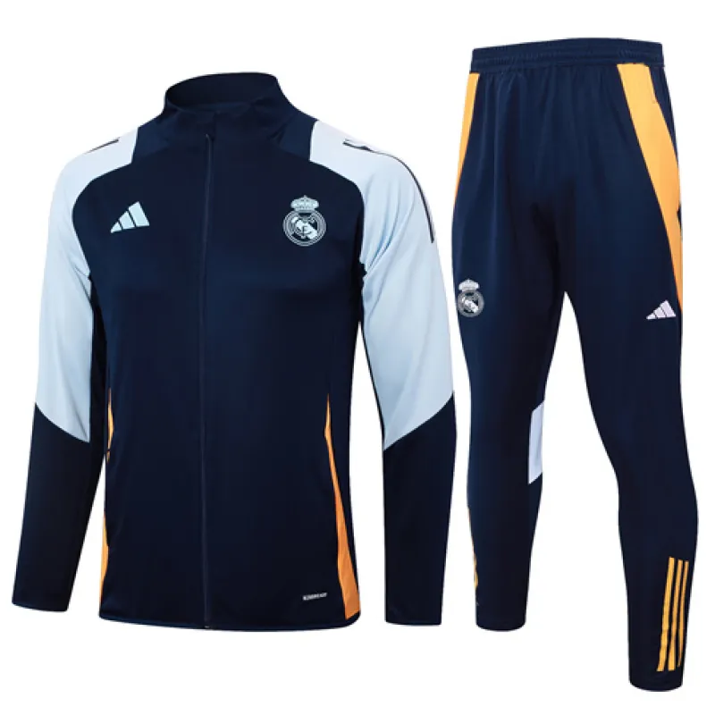Giacca sportiva per bambini del Real Madrid 2024/25 - Blu