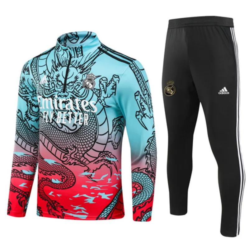 Vêtements de sport pour enfants du Real Madrid 2024/25 - Bleu