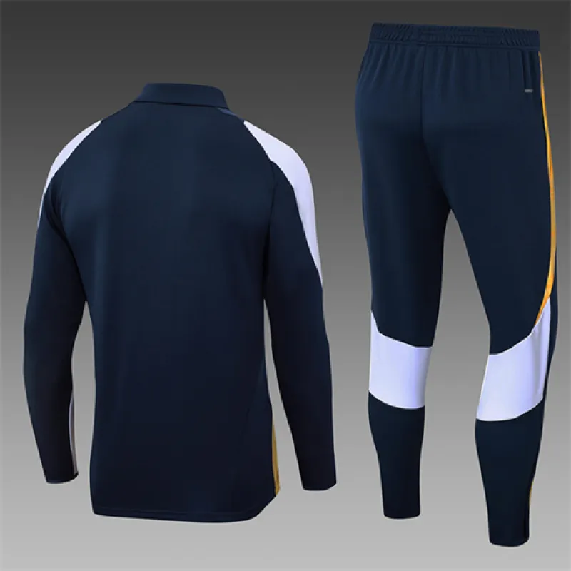 Vêtements de sport pour enfants du Real Madrid 2024/25 - Bleu