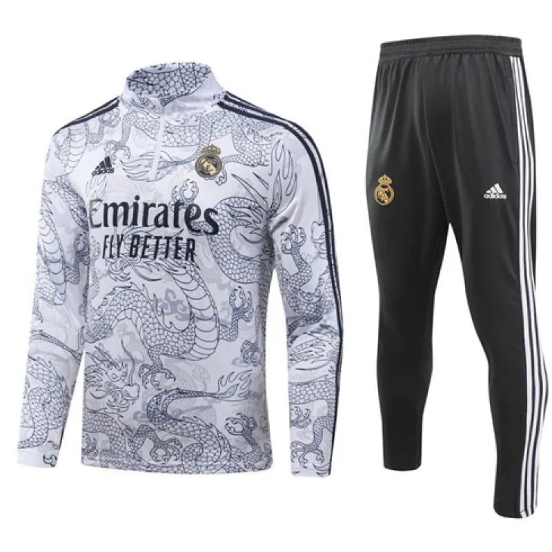 Abbigliamento sportivo per bambini del Real Madrid 2024/25 - Bianco