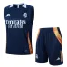 Conjunto de pantalones cortos y chaleco del Real Madrid 2024/25 - Azul
