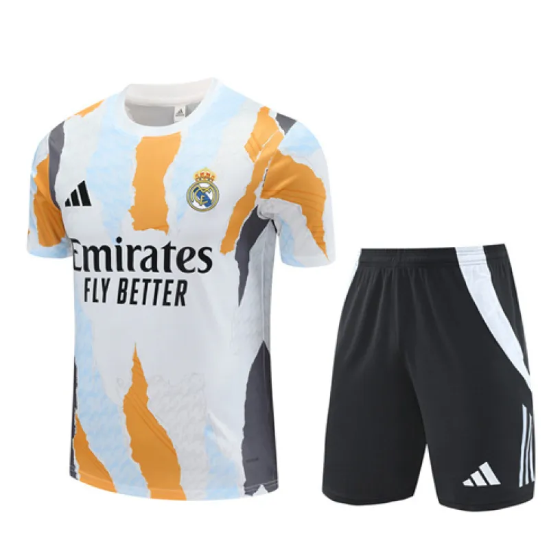 Real Madrid Training Jersey + Shorts 2024/25 - White