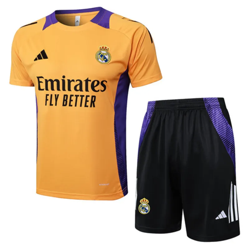 Real Madrid Trainingsjersey + Shorts 2024/25 - Orange