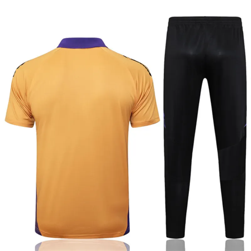 Maglia polo di allenamento + pantaloni del Real Madrid 2024/25 - Arancione