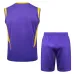 Ensemble de shorts et de gilet du Real Madrid 2024/25 - Violet