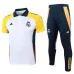 Real Madrid 2024/25 Training Polo Shirt and Pants White Set