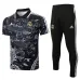 Real Madrid Training Polo Shirt + Trousers 2024/25 - Black