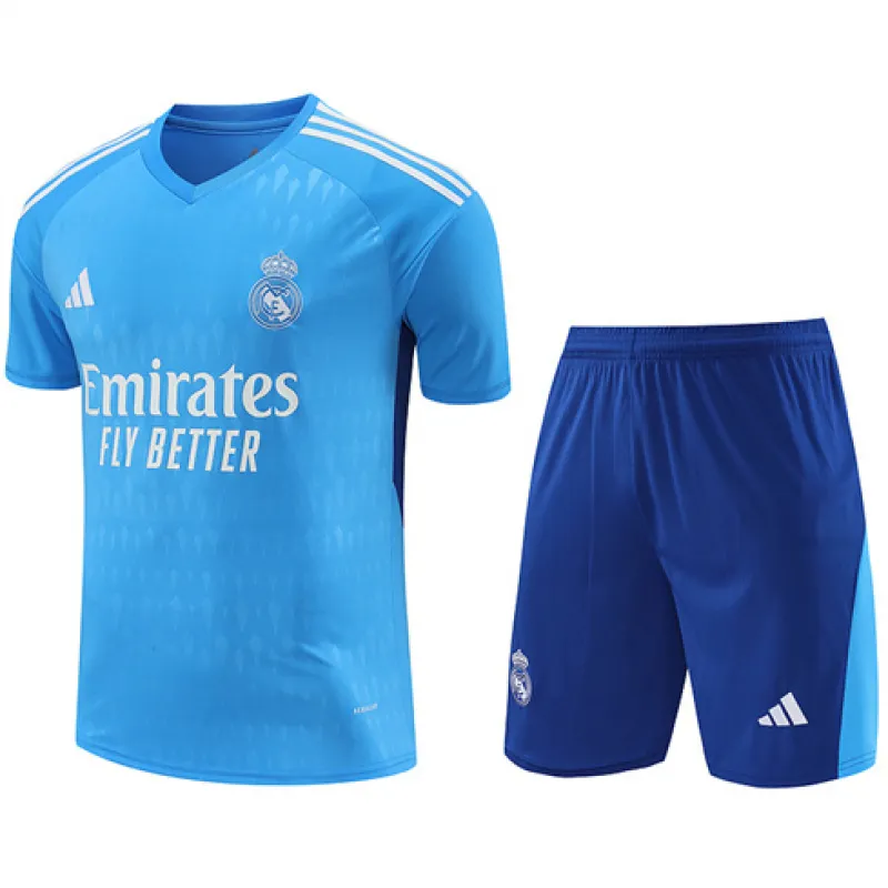 Real Madrid Goalkeeper's Training Jersey + Shorts 2024/25 - Blue