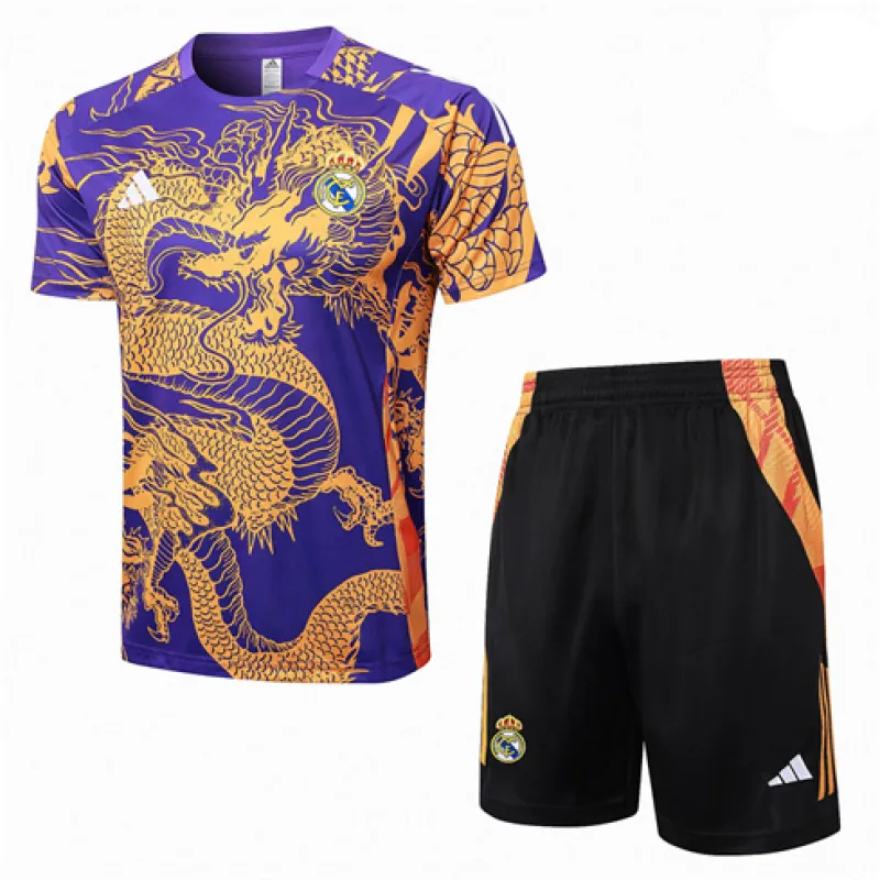 Real Madrid Training Jersey + Shorts 2024/25 - Purple