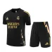 Real Madrid Children's Training Jersey + Shorts 2024/25 - Black