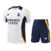 Maillot de formation + shorts du Real Madrid 2024/25 - Blanc