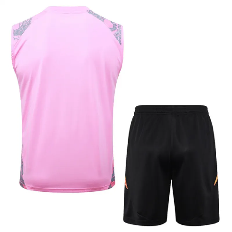 Set di shorts e gilet del Real Madrid 2024/25 - Rosa