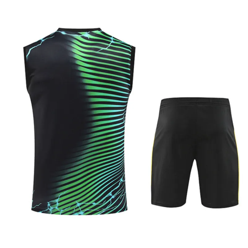 Real Madrid Shorts und Weste Set 2024/25 - Schwarz