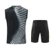 Real Madrid Shorts and Vest Set 2024/25 - Black