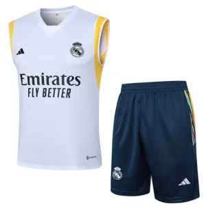 Real Madrid Shorts and Vest Set 2024/25 - White