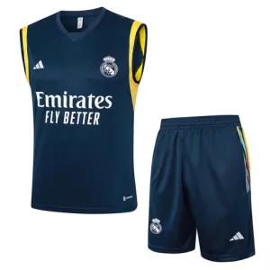 Real Madrid Shorts and Vest Set 2024/25 - Blue
