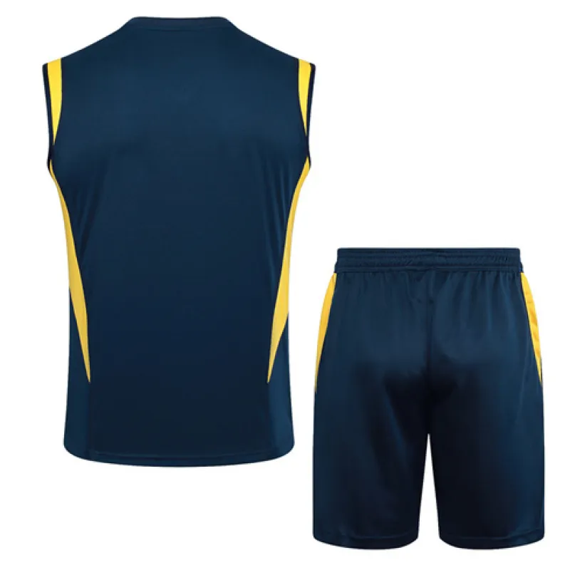 Real Madrid Shorts and Vest Set 2024/25 - Blue