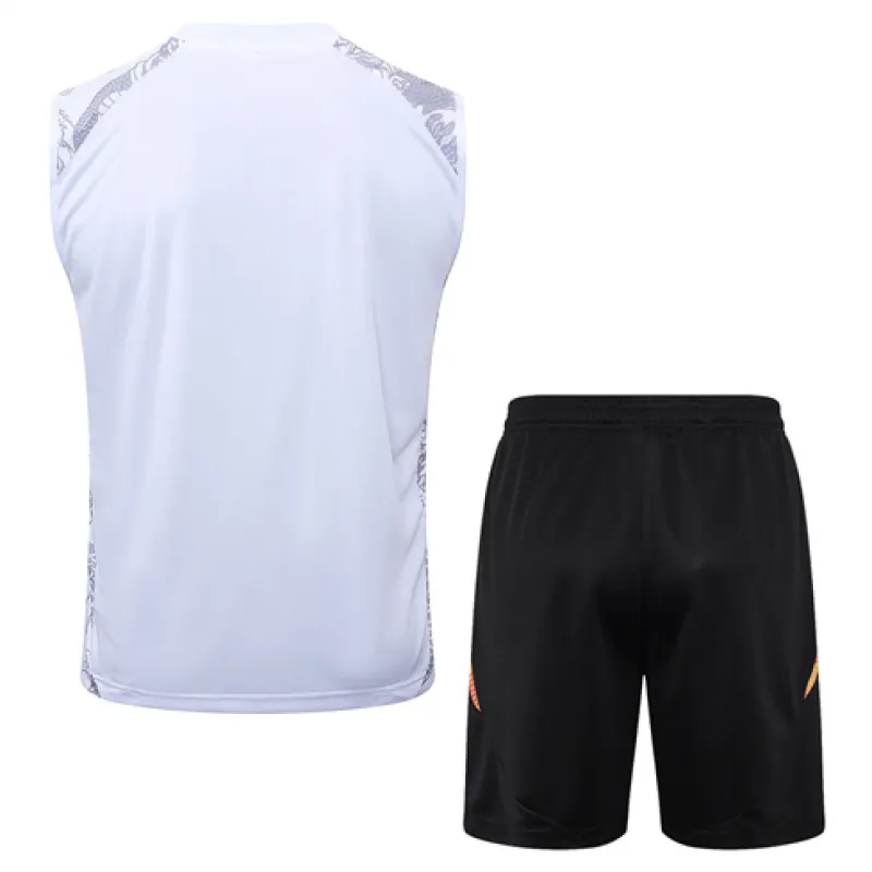 Real Madrid Shorts- und Weste-Set 2024/25 - Weiß
