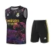 Real Madrid Shorts and Vest Set 2024/25 - Black