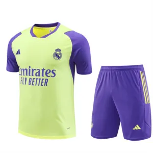 Maglia di allenamento + shorts del Real Madrid 2024/25 - Giallo