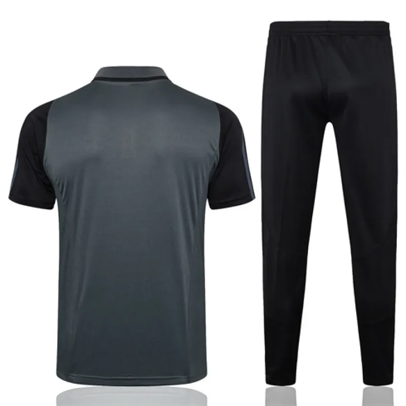 Maglia polo di allenamento + pantaloni del Real Madrid 2024/25 - Grigio