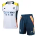 Ensemble de shorts et de gilet du Real Madrid 2024/25 - Blanc