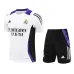 Maglia di allenamento + shorts del Real Madrid 2024/25 - Bianca
