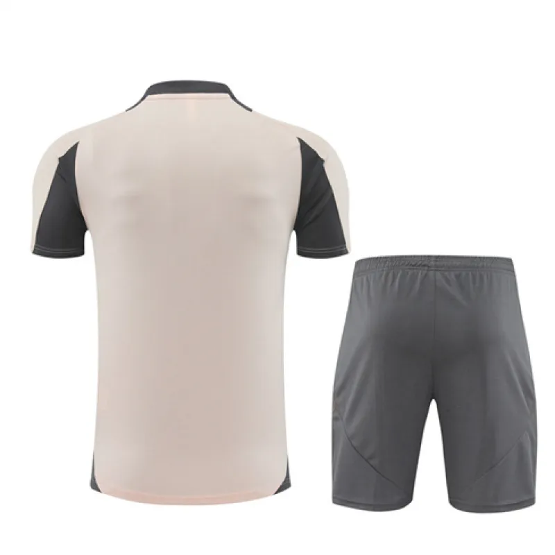 Real Madrid Children's Training Jersey + Shorts 2024/25 - Apricot