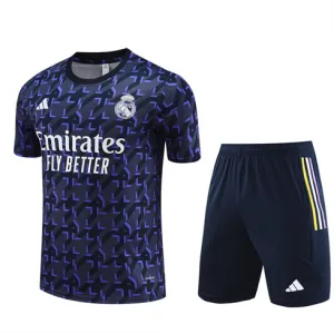 Real Madrid Children's Training Jersey + Shorts 2024/25 - Blue