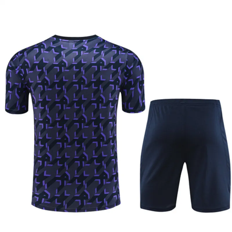 Real Madrid Children's Training Jersey + Shorts 2024/25 - Blue