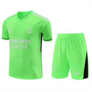 Real Madrid Goalkeeper Training Jersey + Shorts 2024/25 - Blue