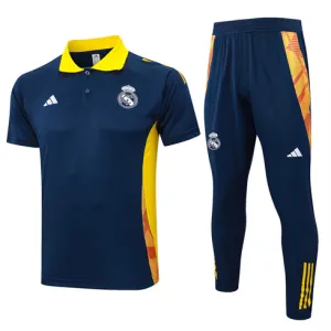 Maglia polo di allenamento + pantaloni del Real Madrid 2024/25 - Blu