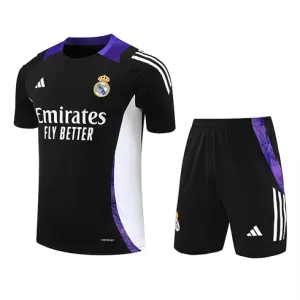 Real Madrid Training Jersey+Shorts 2024/25 - Black