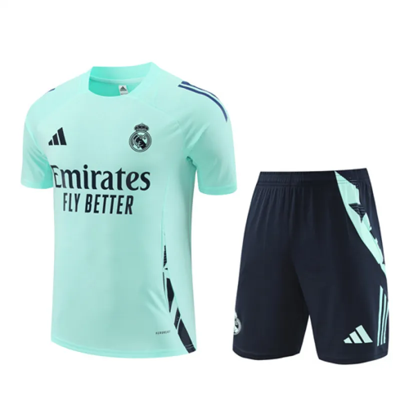 Real Madrid Children's Training Jersey + Shorts 2024/25 - Blue