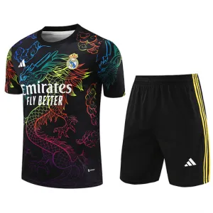 Real Madrid Training Jersey+Shorts 2024/25 - Black