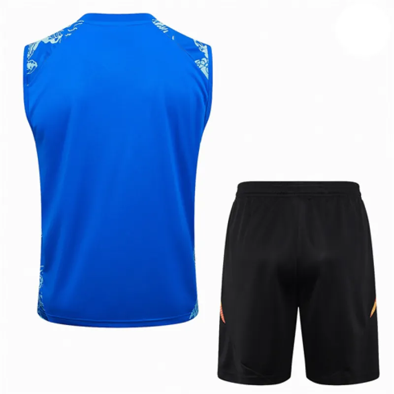 Real Madrid Shorts and Vest Set 2024/25 - Blue